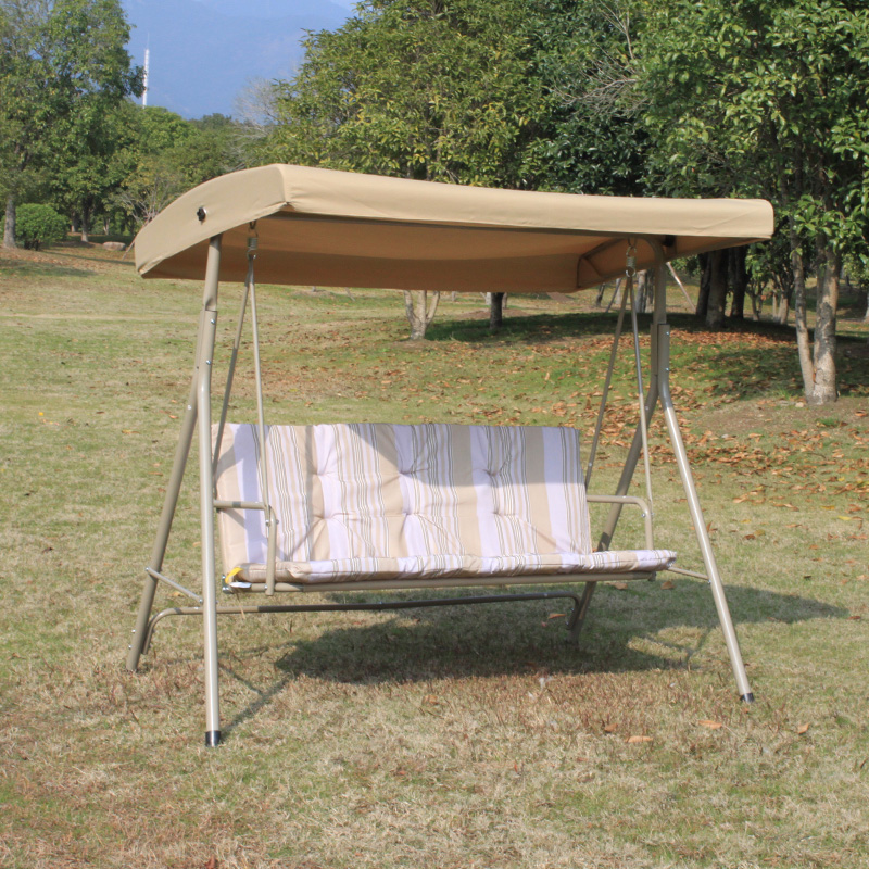 Durable Oxford Cloth Seat With Removable Cushion 2 Seat Porch Swing