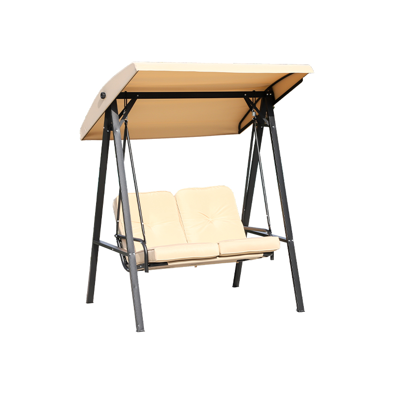 Oxford Cloth Seat With Cushion Back 2 Seat Porch Swing