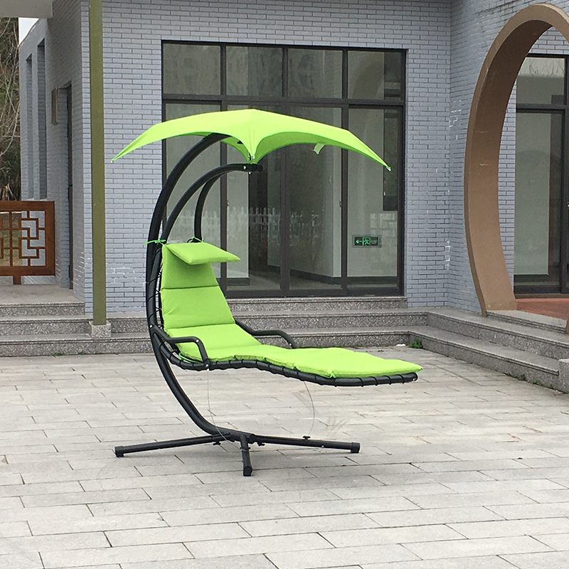 Outdoor Iron Swing Sun Shade Hanging Chair Balcony Dream Hanging Basket Roman Hammock